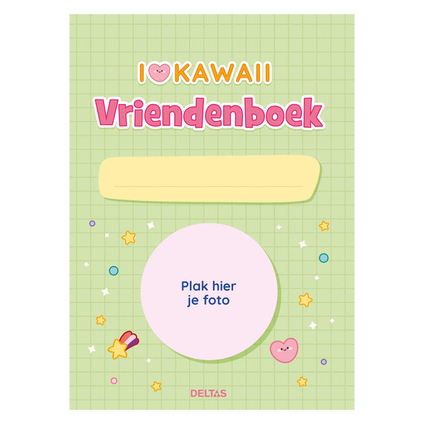 Deltas ik hou van kawaii vriendenboek