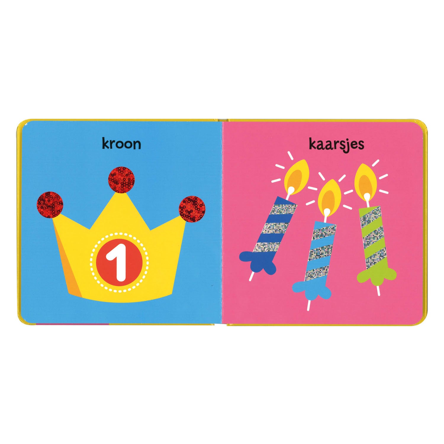 Delta's hoera! 1 jaar! kartonnen boek