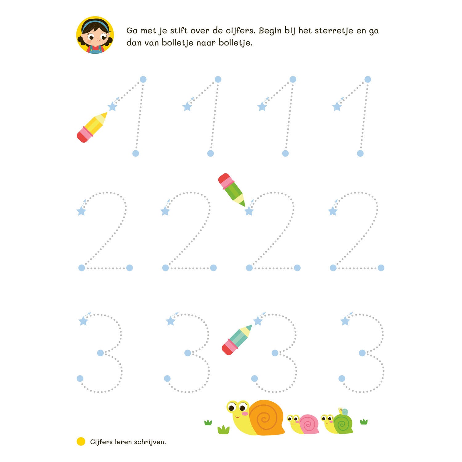 Deltas oefenboek afwasbaar papier eerste telspelletjes (4-5 j.)