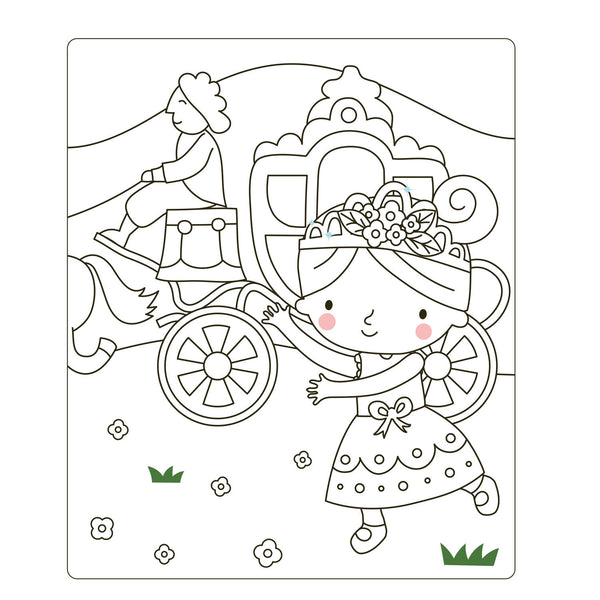 Deltas little princess sticker fun - aankleedpoppen stickerboek