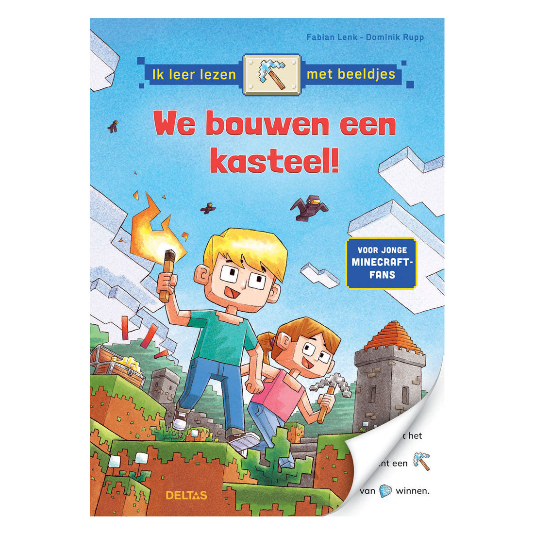 Deltas wij bouwen een kasteel! - ik leer lezen met beeldjes