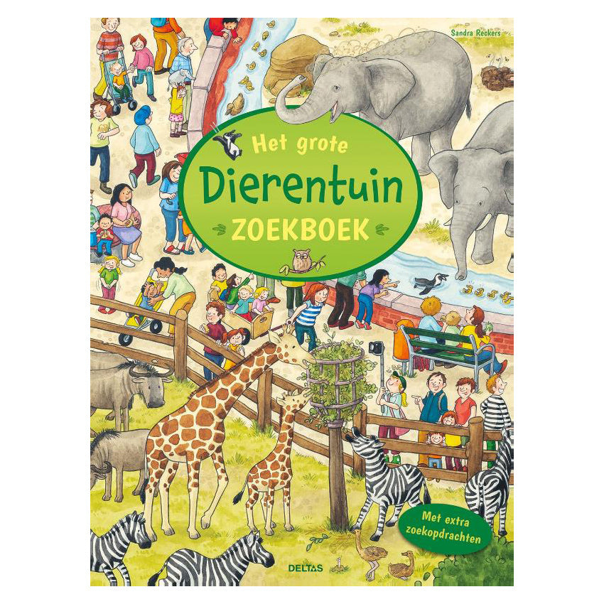 Deltas het grote dierentuin zoekboek
