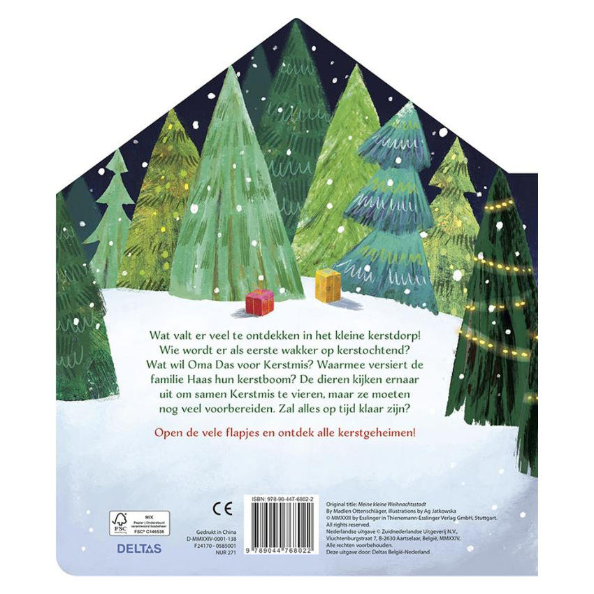 Deltas hoera, het is kerstmis! kartonboek