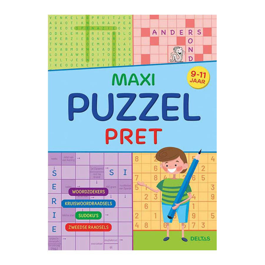 Deltas maxi puzzelpret 9-11 jaar