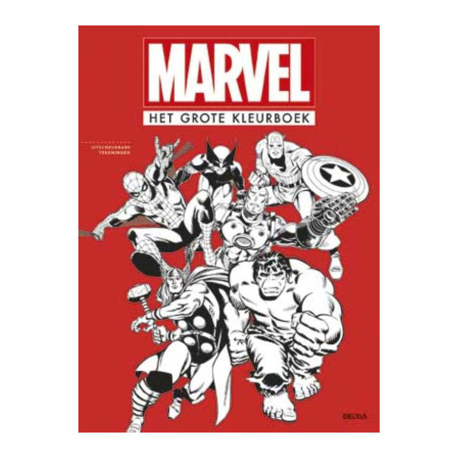 Deltas marvel het grote kleurboek