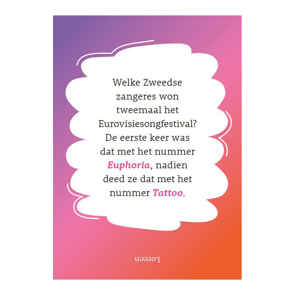 Deltas let's quiz! - popmuziek