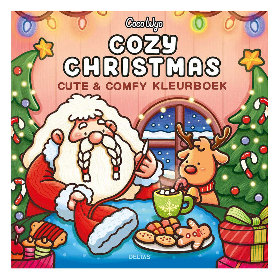 Deltas cozy christmas cute comfy kleurboek coco wyo