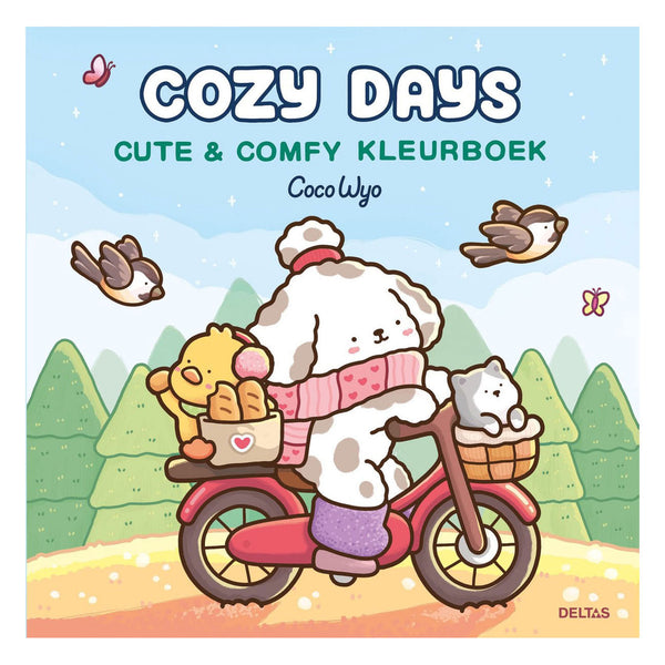 Deltas cozy days cute comfy kleurboek coco wyo