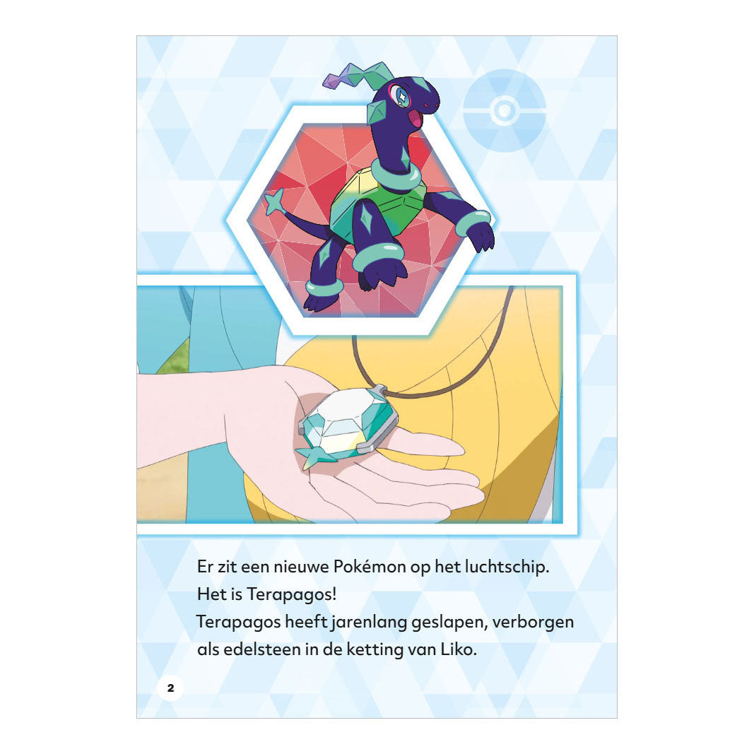 Deltas pokémon eerste leespret - waar is terapagos?