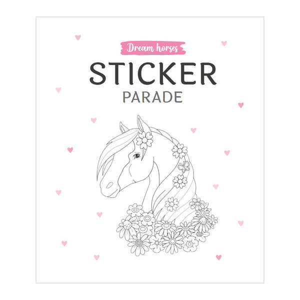 Deltas dream horses sticker parade - kleurboek