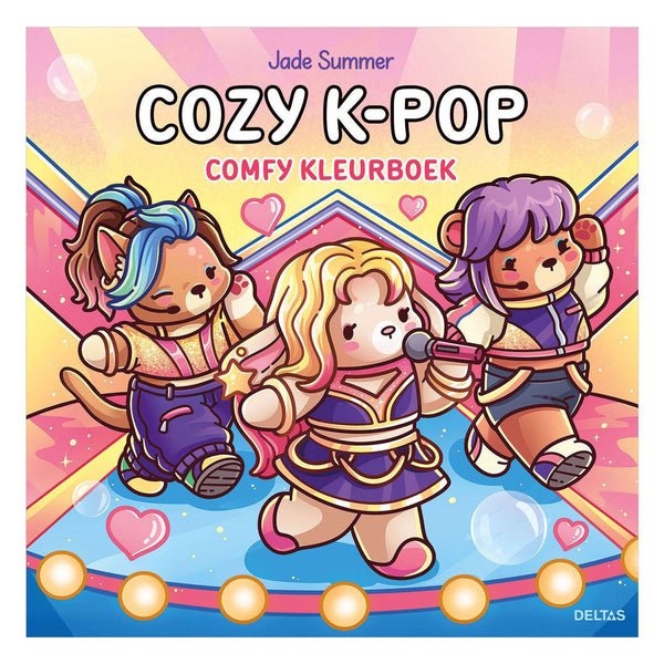 Deltas cozy k-pop - comfy kleurboek jade summer