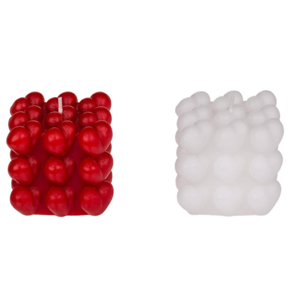 Ootb bubbelkaars hart 6x6cm