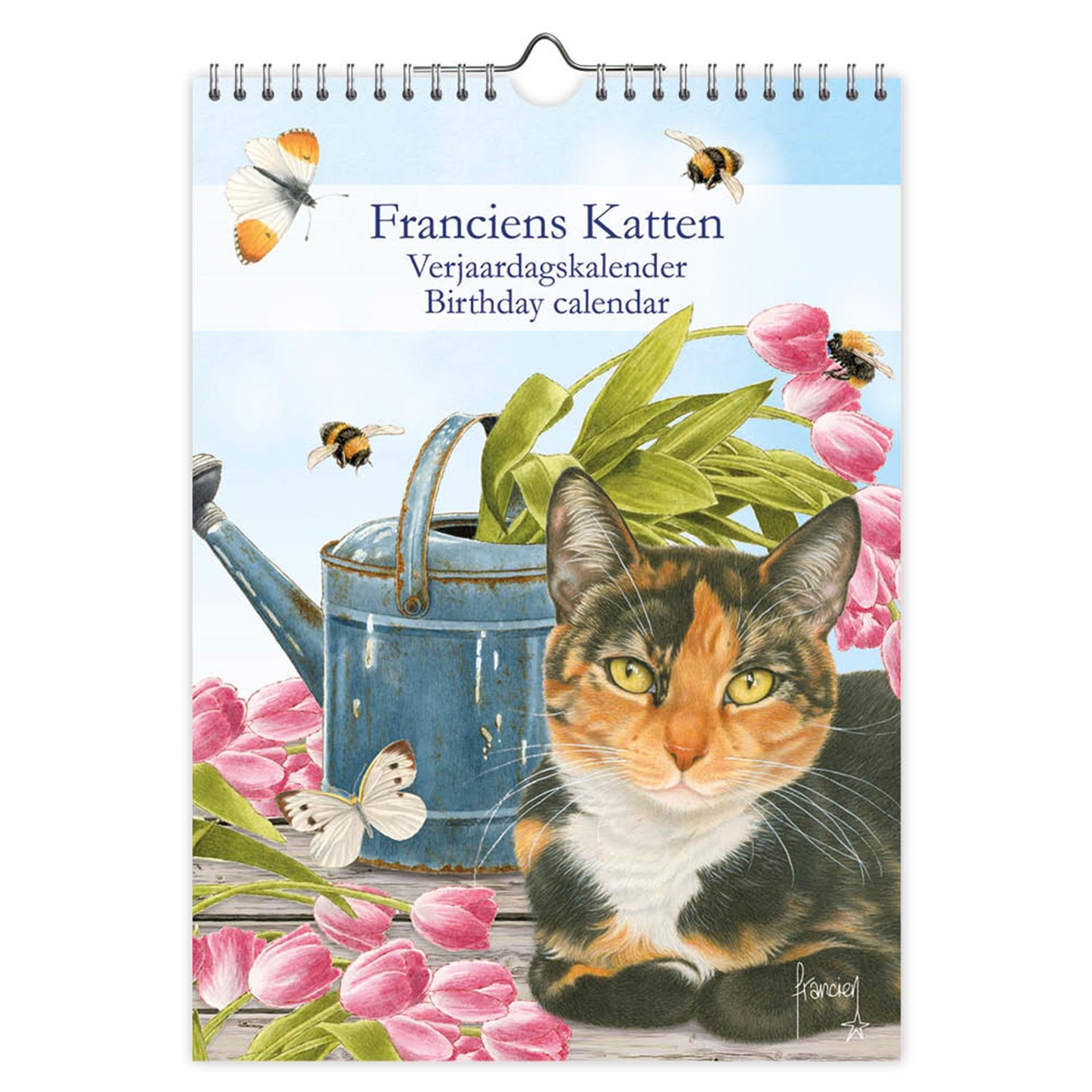 Verjaardagskalender franciens katten