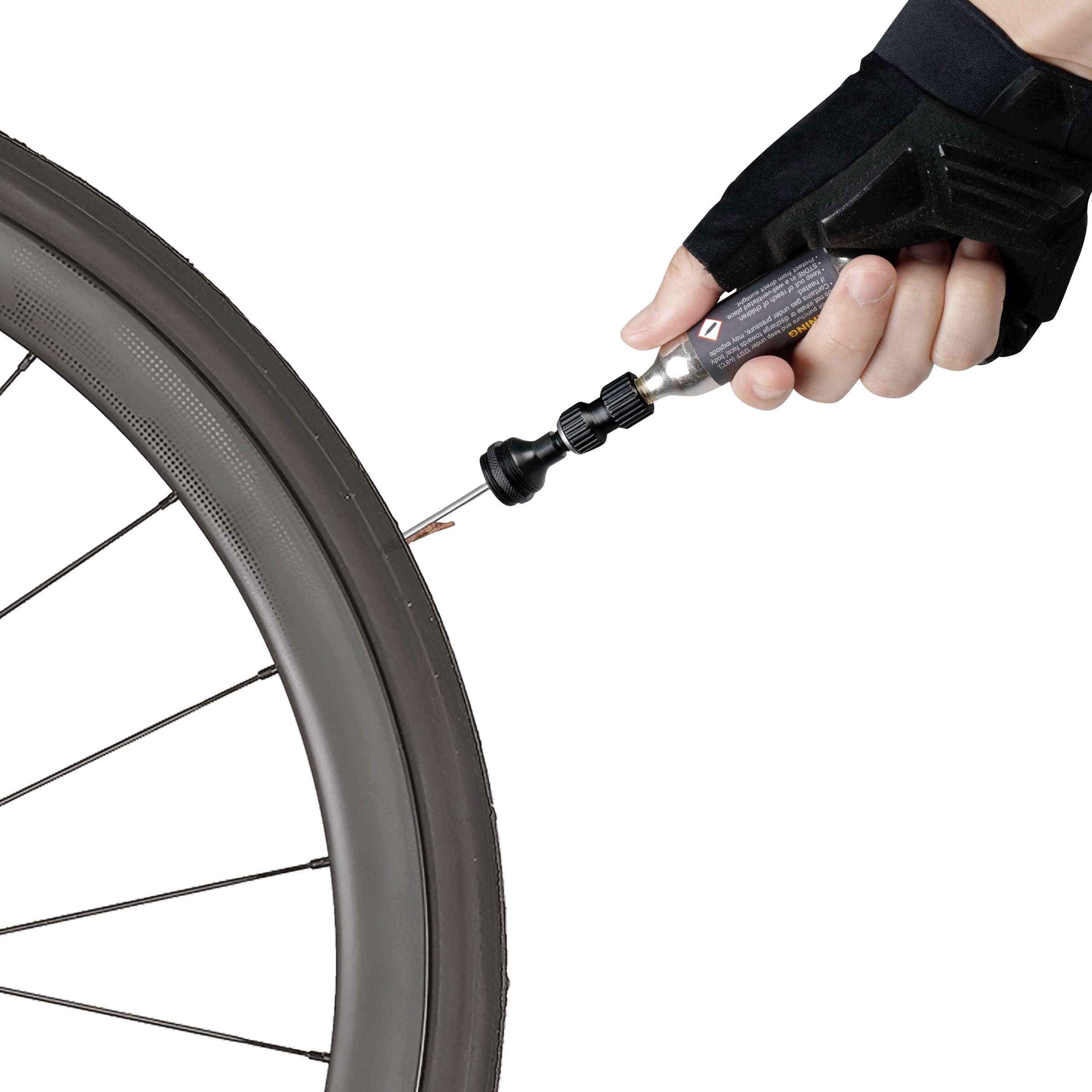 Topeak tubi cartridge roadie tubeless (racefiets en grind)