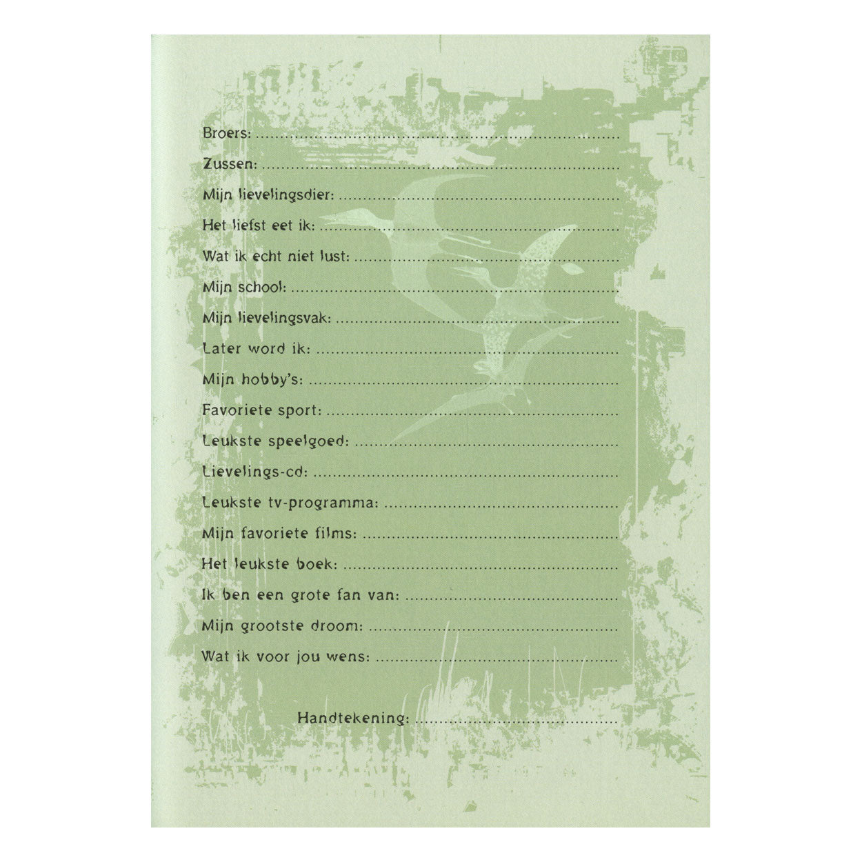 Deltas dino vriendenboek