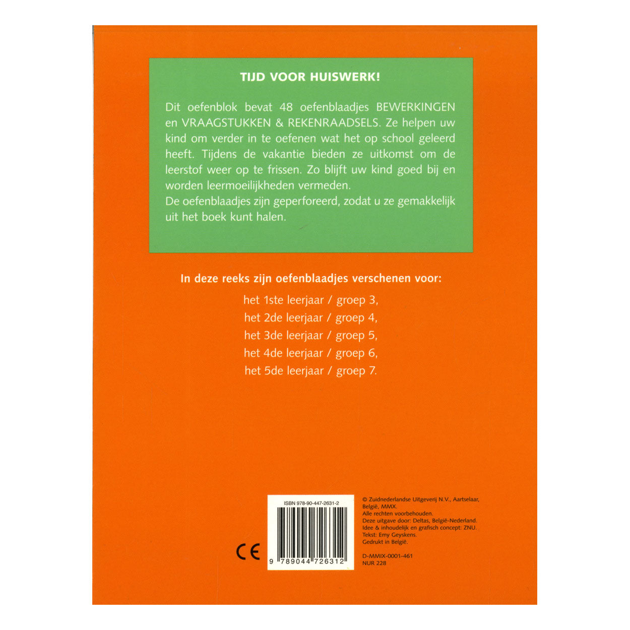 Deltas oefenblaadjes bewerkingen, vragen