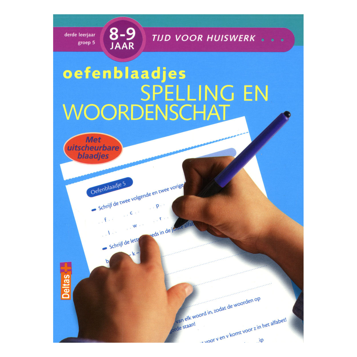 Deltas oefenblaadjes spelling en woordenschat (8-9 j.)