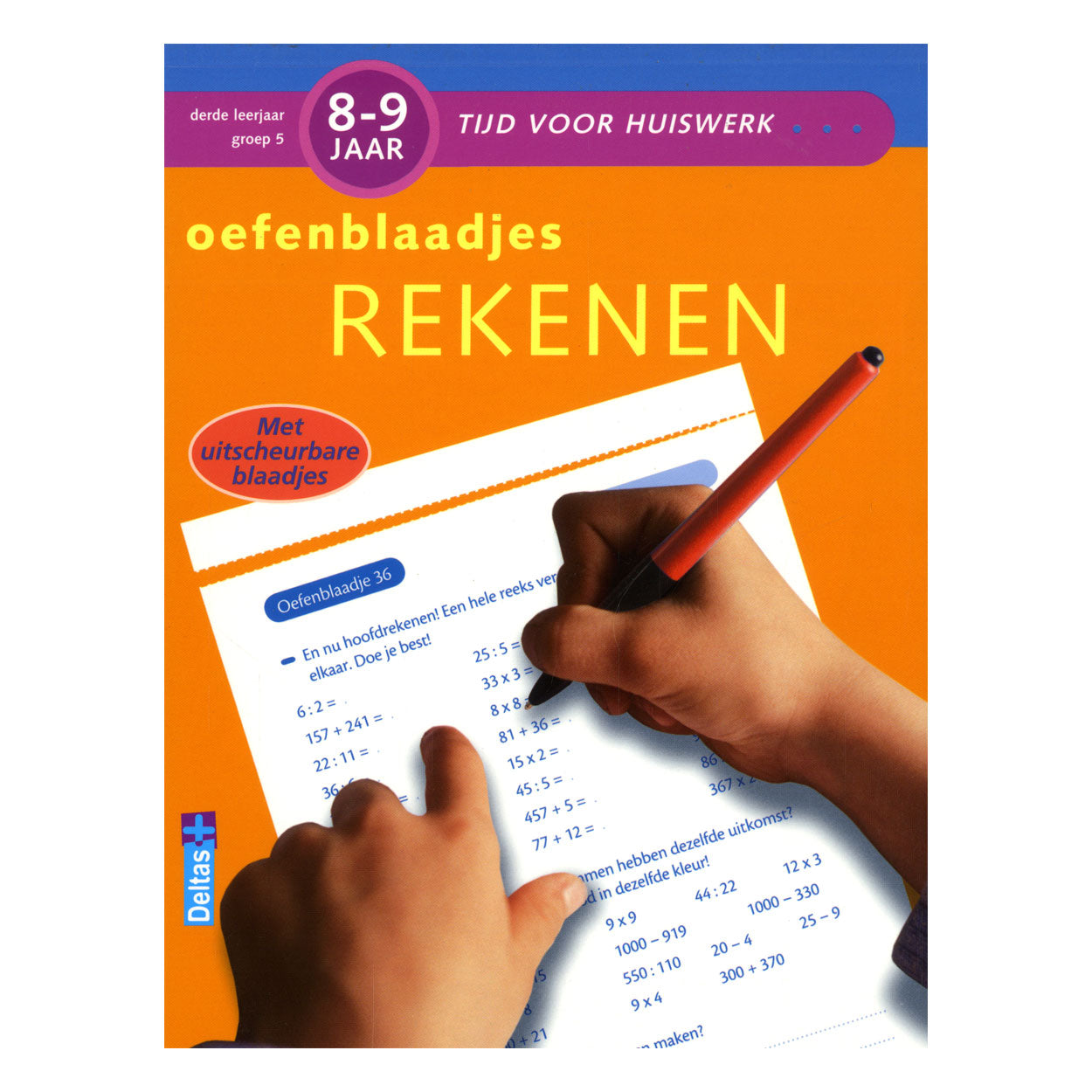 Deltas oefenblaadjes rekenen (8-9 j.)