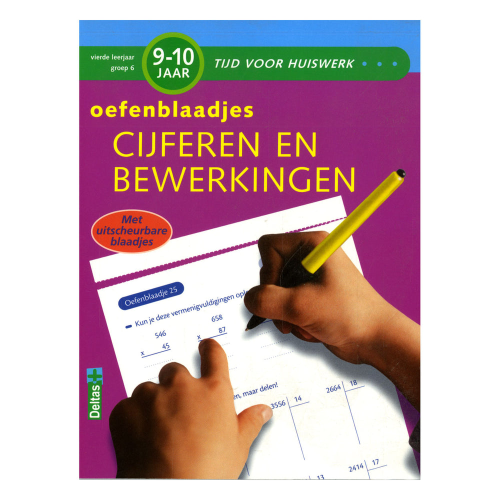 Deltas oefenblaadjes cijfers en bewerkingen (9-10 j)