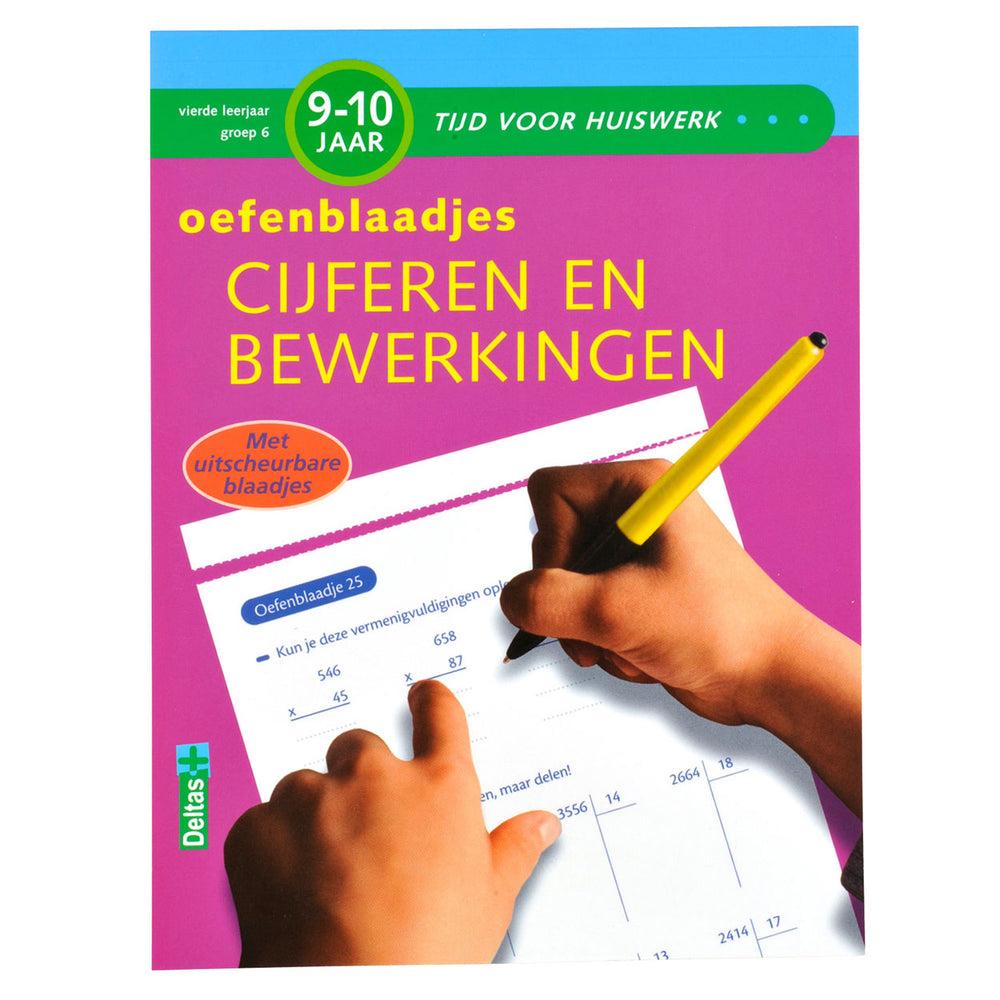 Deltas oefenblaadjes cijfers en bewerkingen (9-10 j)
