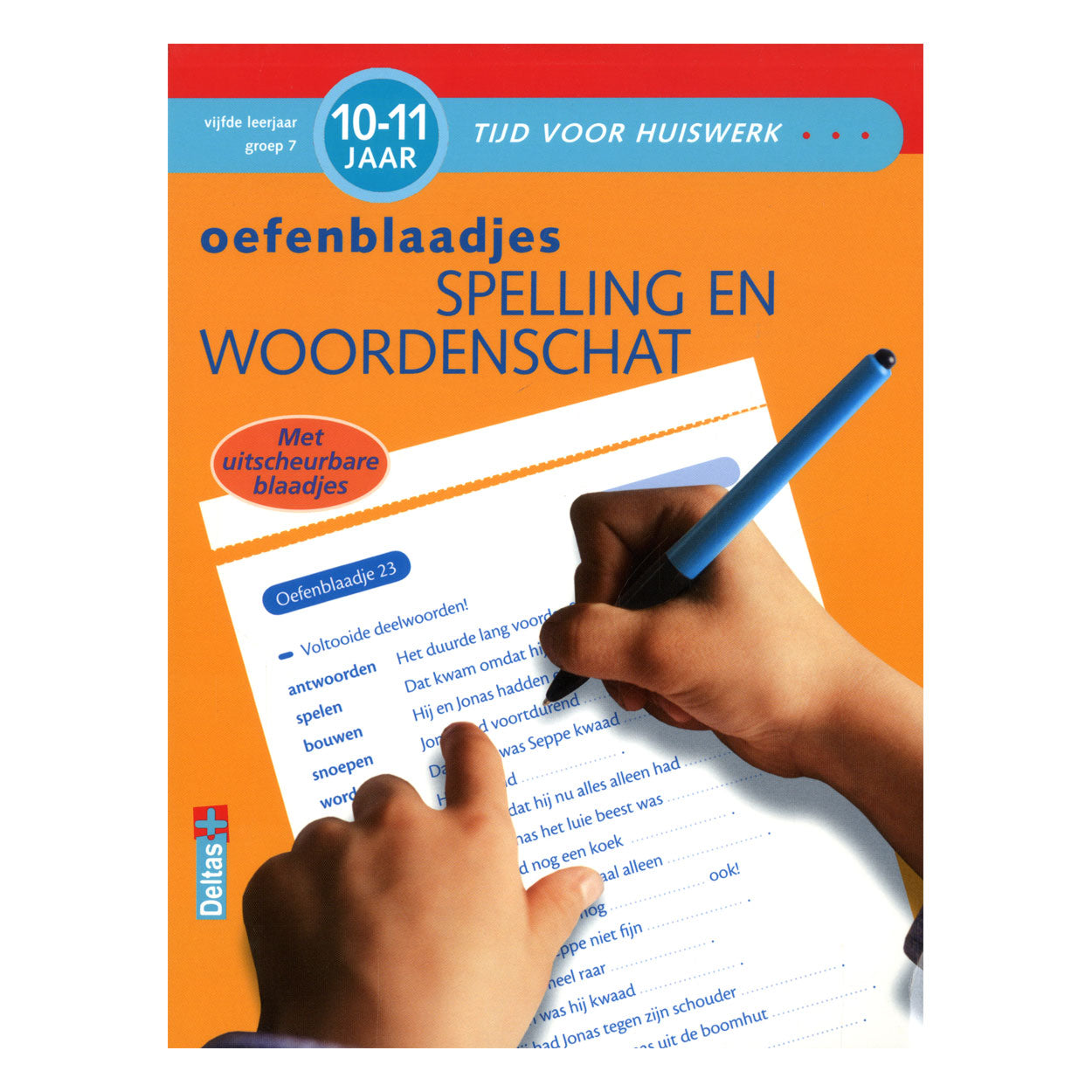 Deltas oefenblaadjes spelling en woordenschat (10-11j)