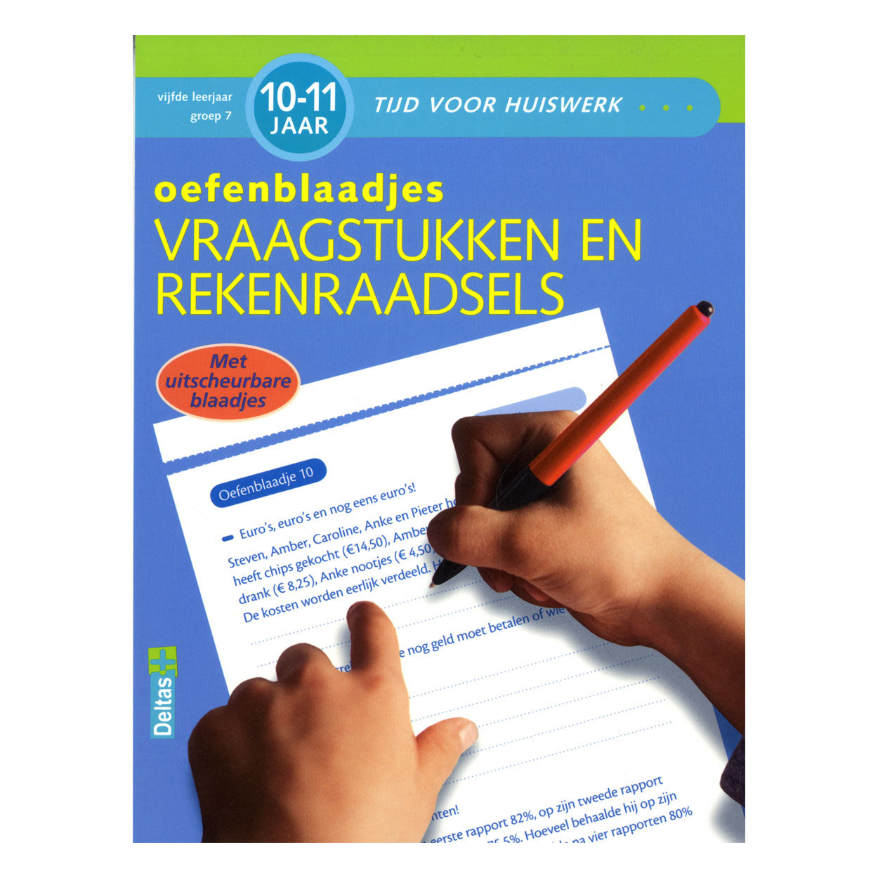 Deltas oefenblaadjes vragen (10-11j)