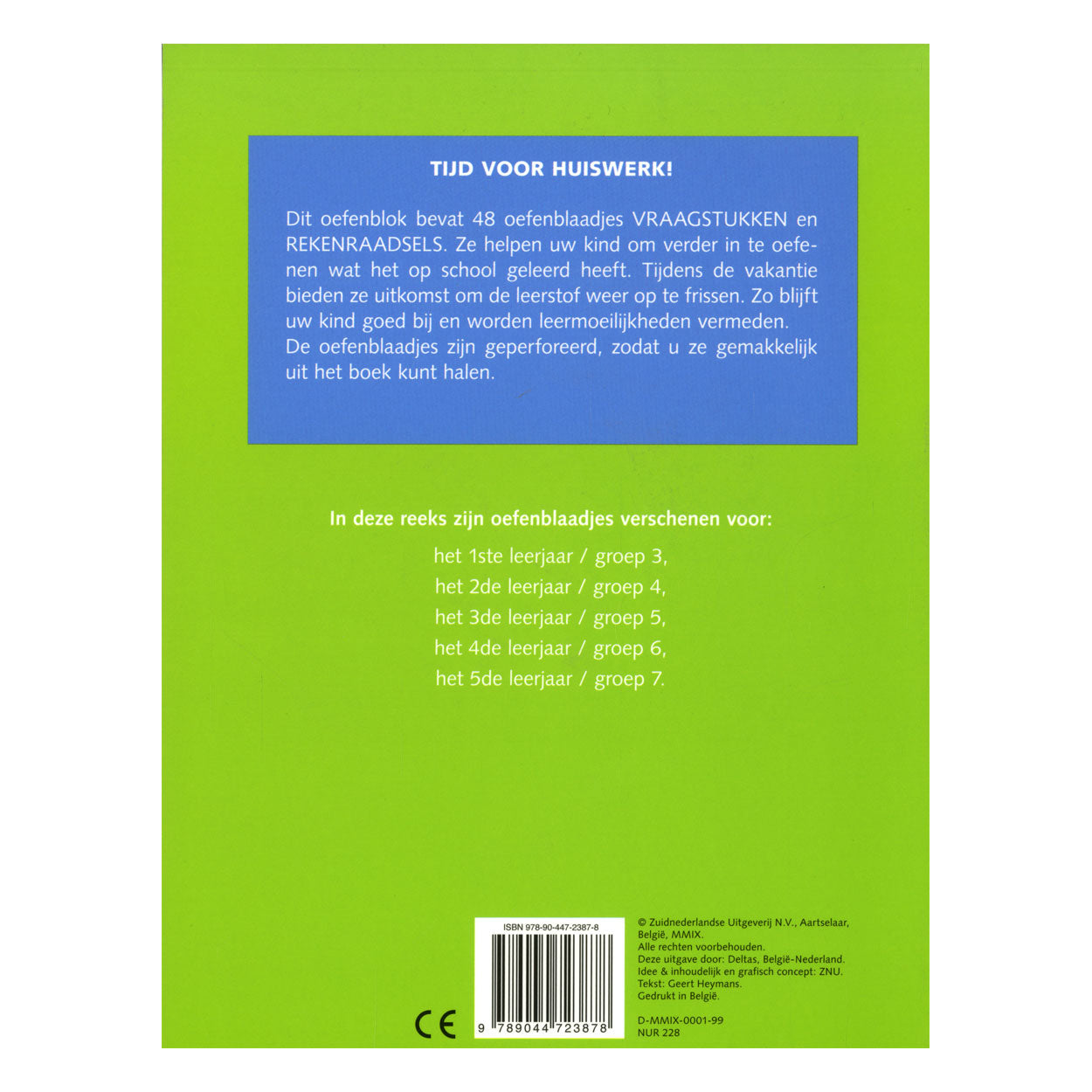 Deltas oefenblaadjes vragen (10-11j)