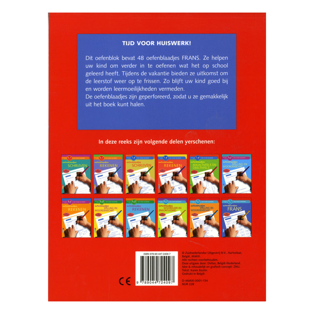 Deltas oefenblaadjes frans (10-11j)
