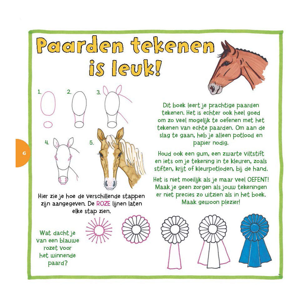 Deltas ik leer paarden tekenen