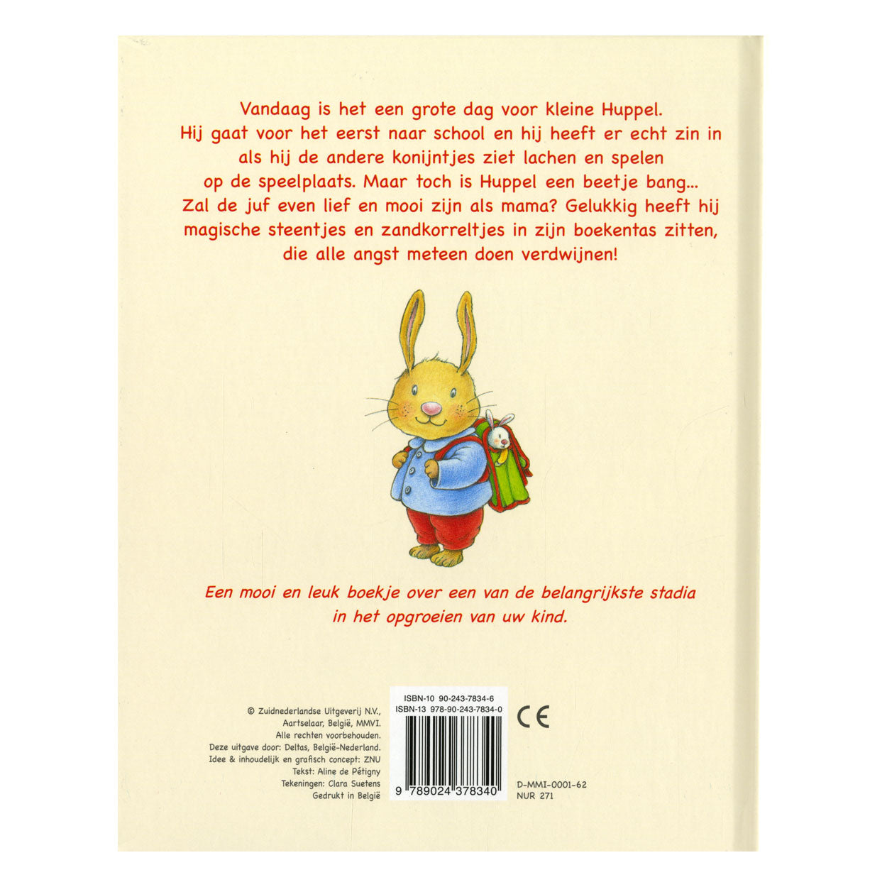 Kleine Huppel Gaat Voor Het Eerst Naar School