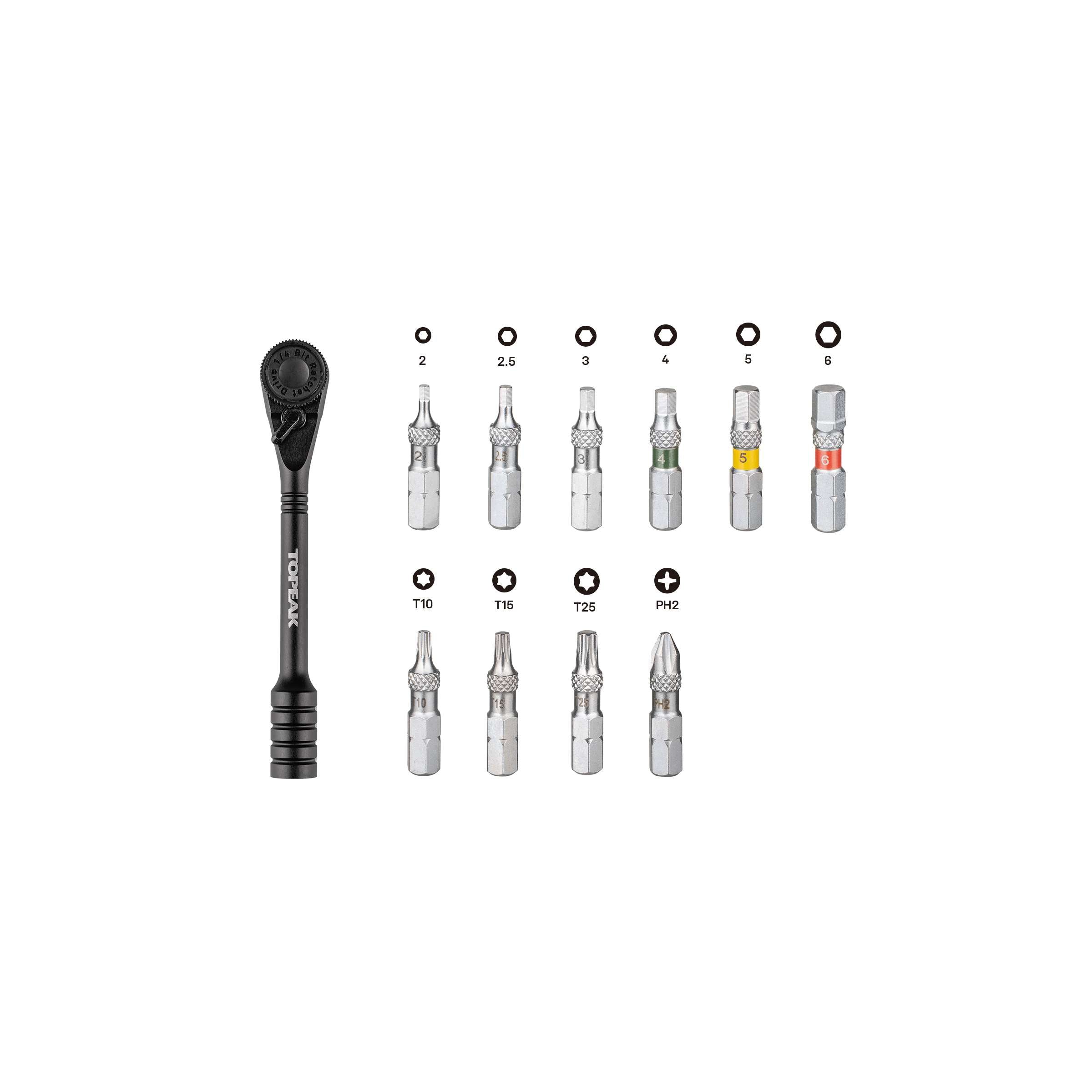 Topeak ratelsleutel ratel raket essentieel