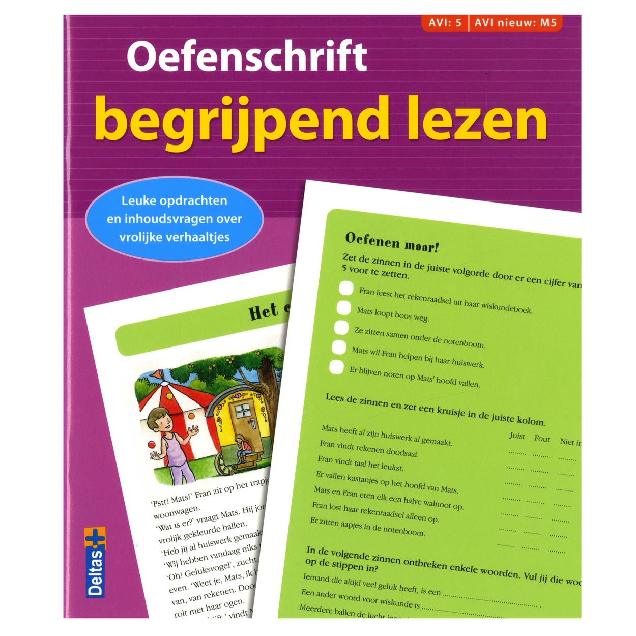 Deltas oefenschrift begrijpend lezen avi m5