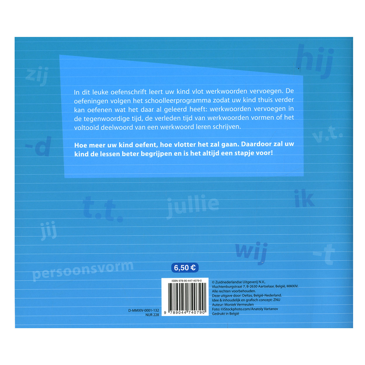 Deltas mijn oefenschrift werkwoorden - groep 7