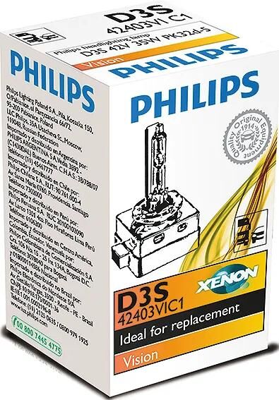Philips hauptlampe xenon vision d3s vision c1 .