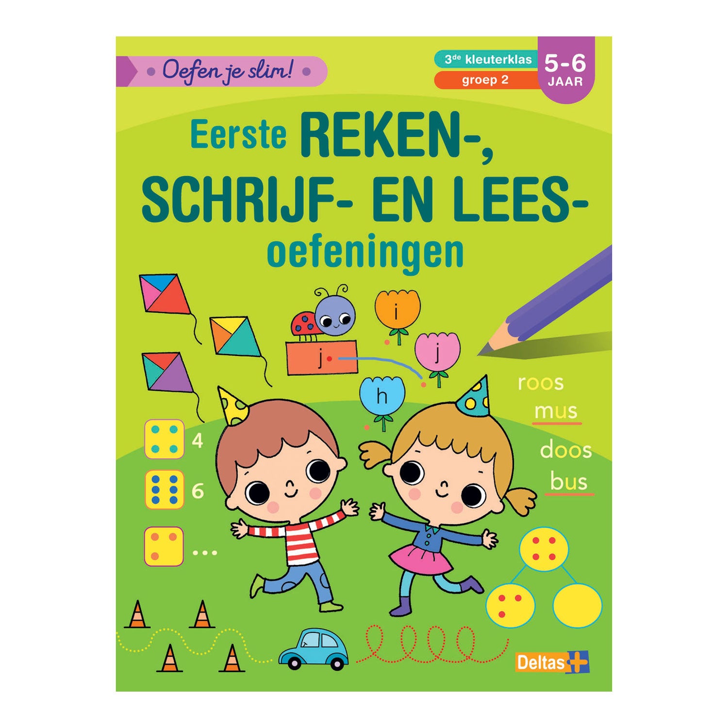 Deltas eerste reken- schrijf- en leesoefeningen, 5-6 jaar