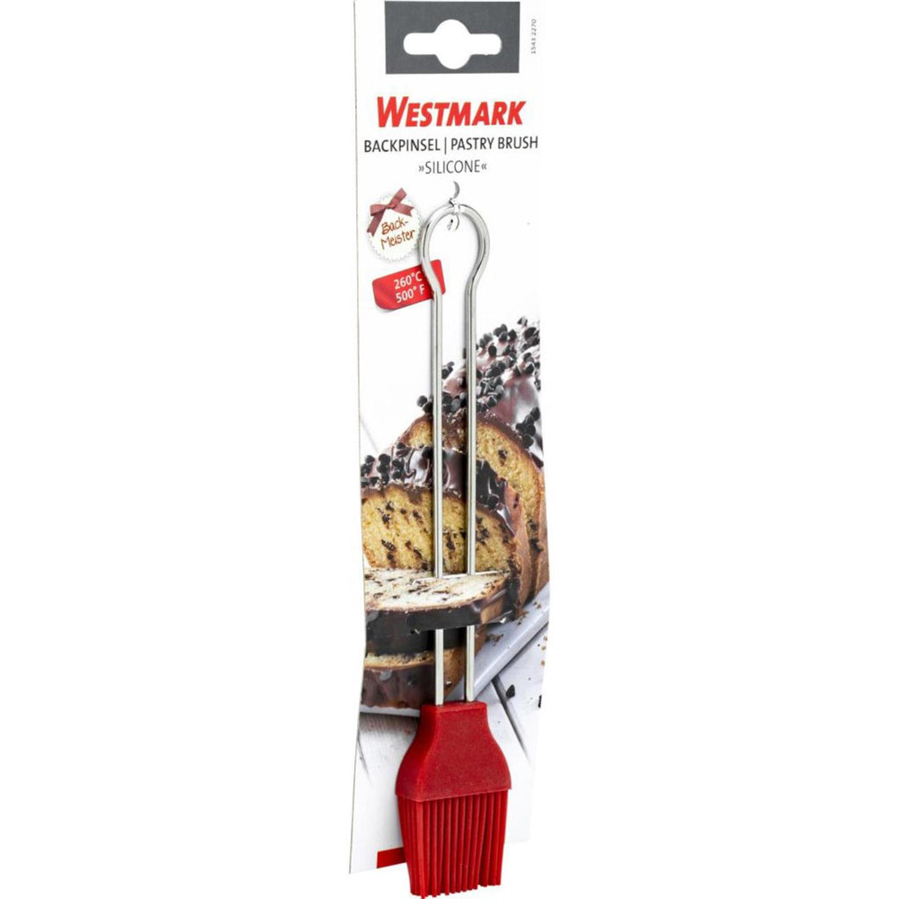 Westmark bakkwast siliconen 20 cm RVS