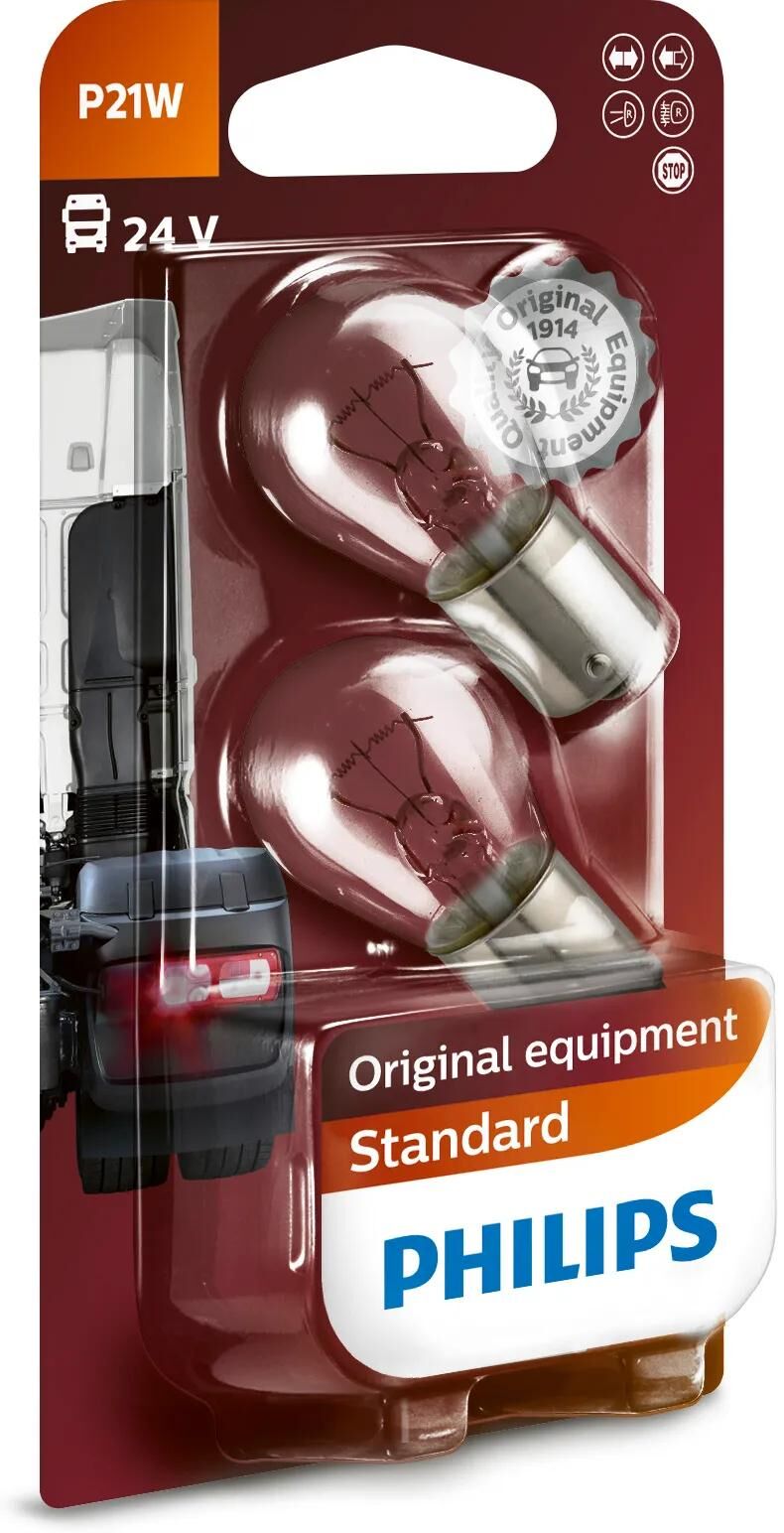 Philips kugellampe flashing light bulb 24v mb nennleist. 21w