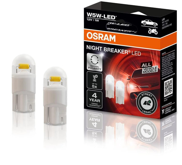 Osram hauptlampe night breaker led w5w w5w led lamp 12v 1w night breaker