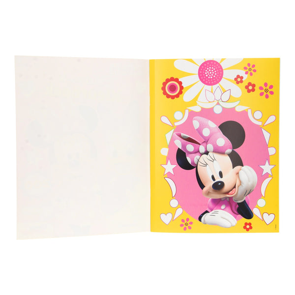 Minnie Mouse Sticker and Colouring Book
