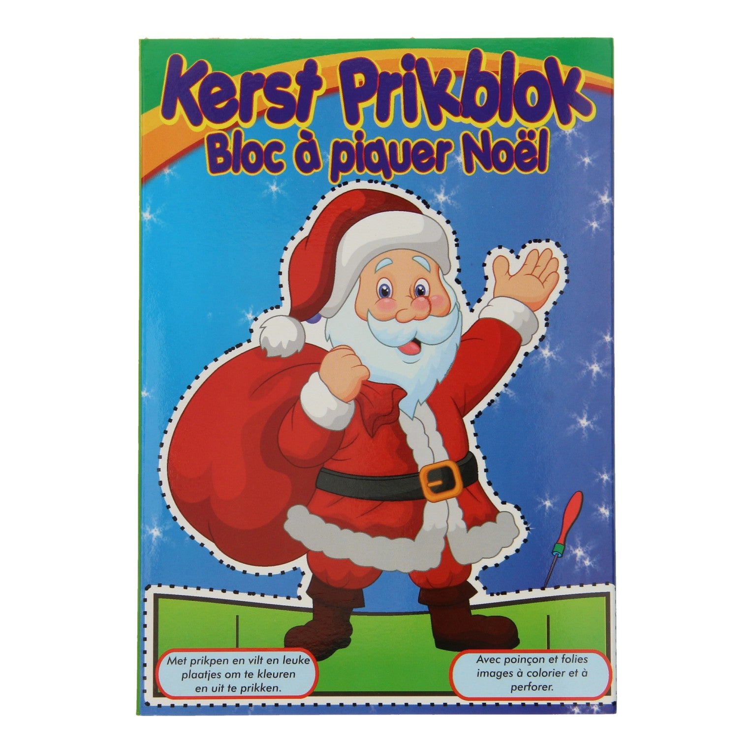 Boek specials nederland bv kerst kleur - en prikblok