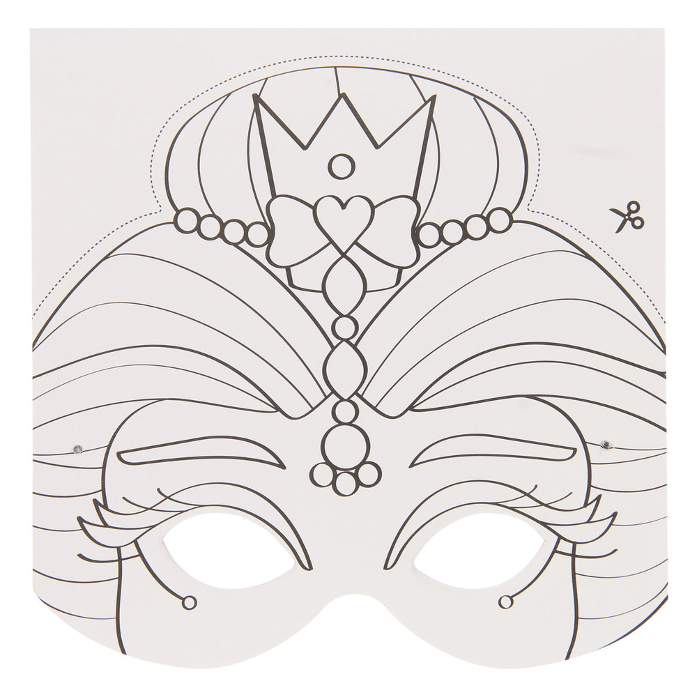 Wins holland maskers maken knutselboek - eenhoorn en prinses