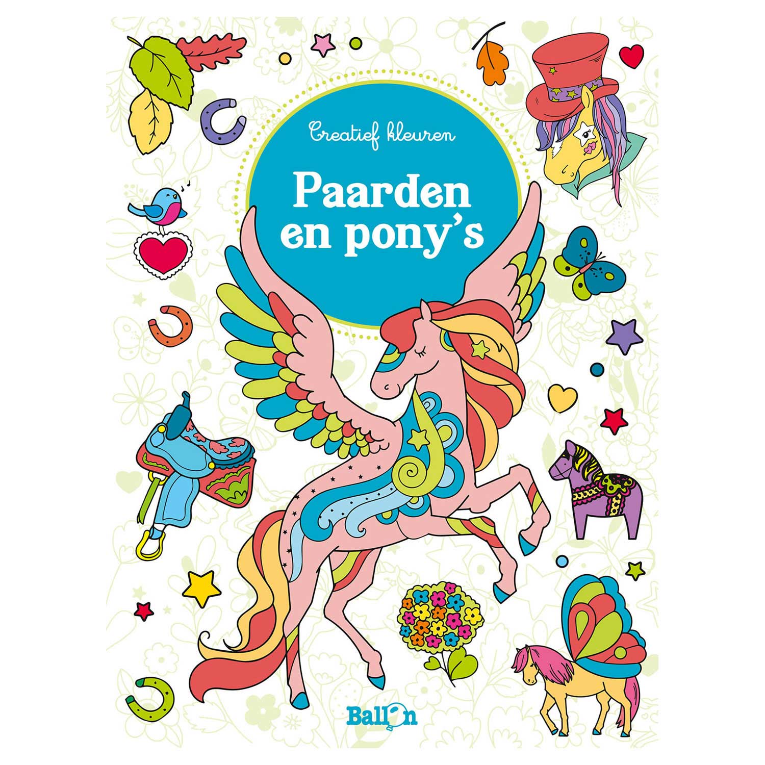 Creatieve Kleuren - Paarden Pony's