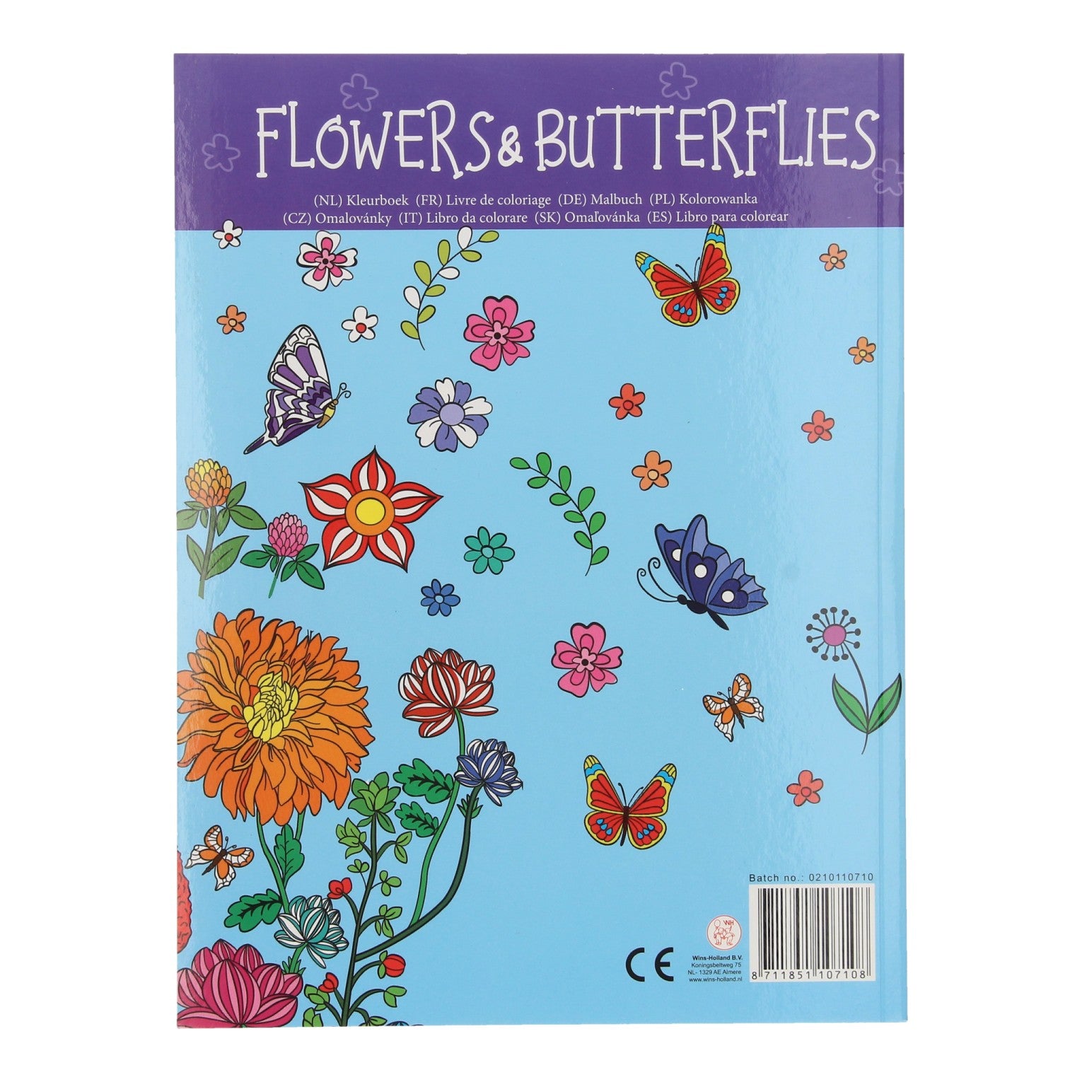 Kleurboek Bloemen