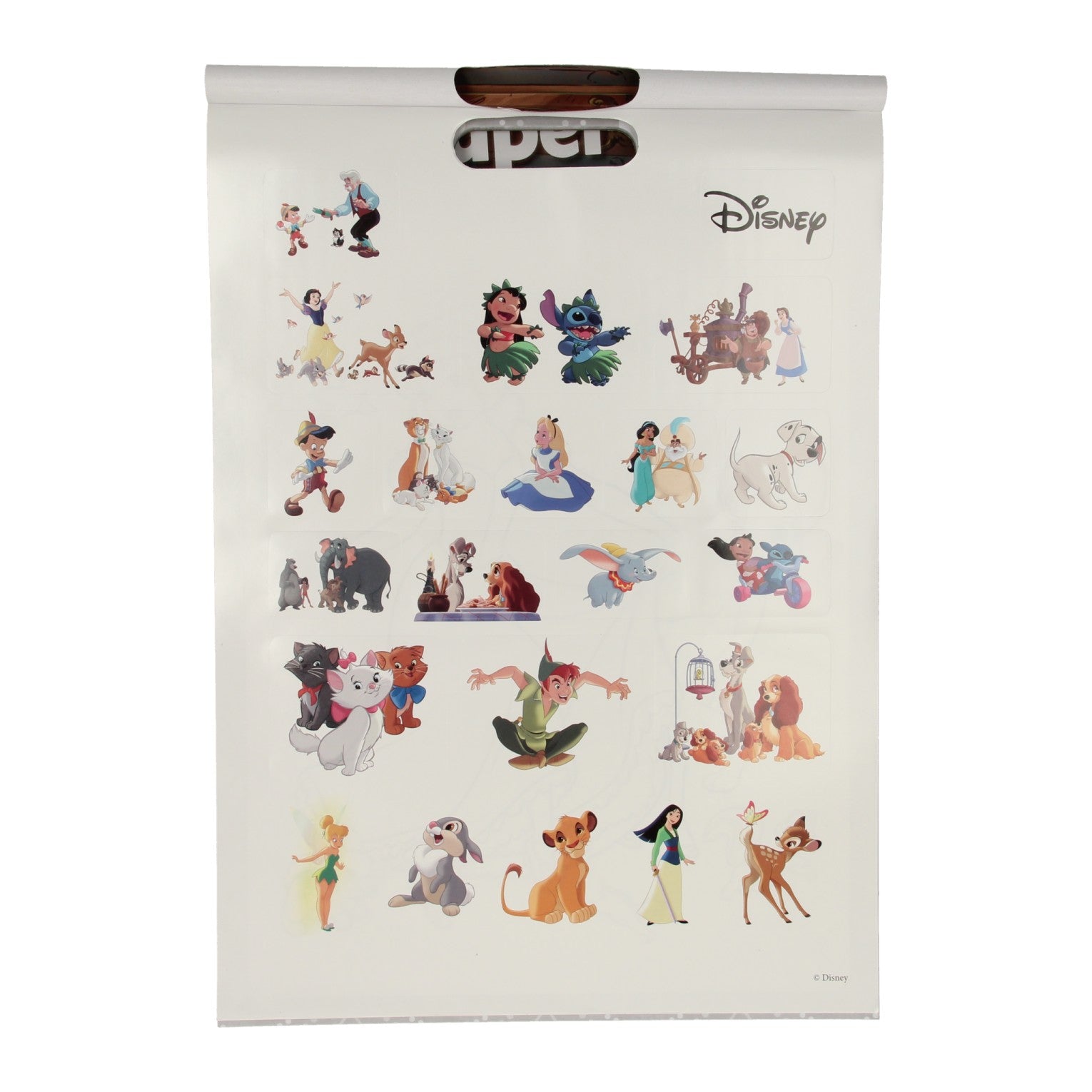 Walt Disney Super Color Kleurboek Filmsterren