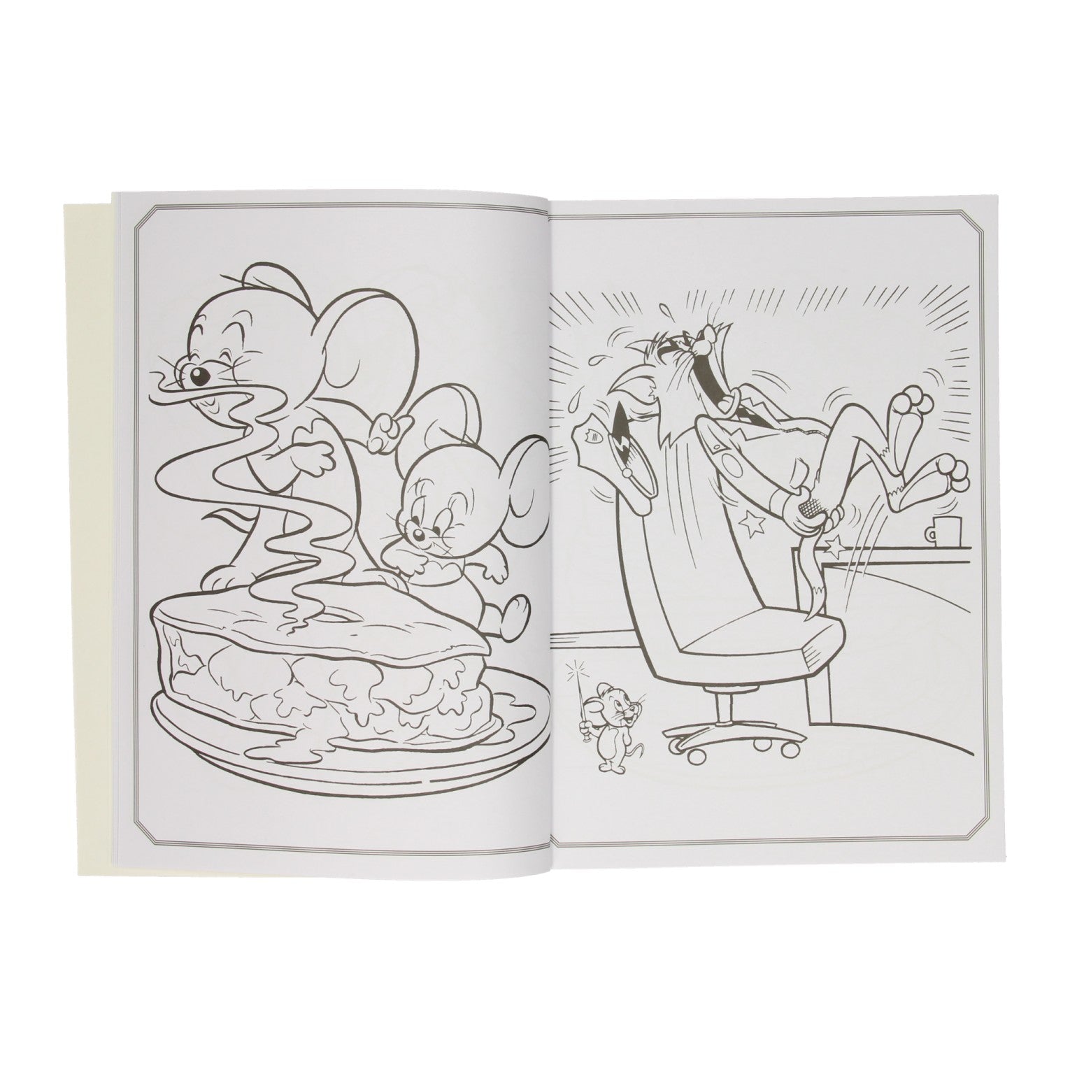 Warner Bros Kleurboek Tom Jerry met Stickers