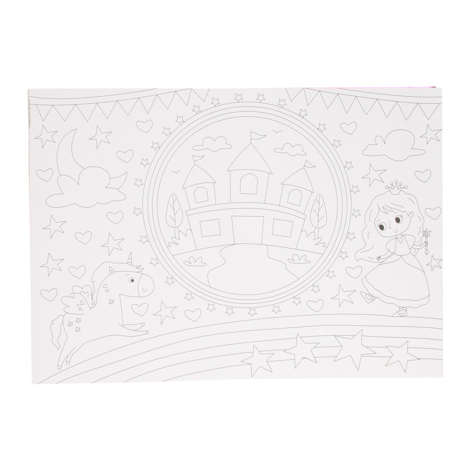 Wins holland placemat kleurboek - eenhoorn