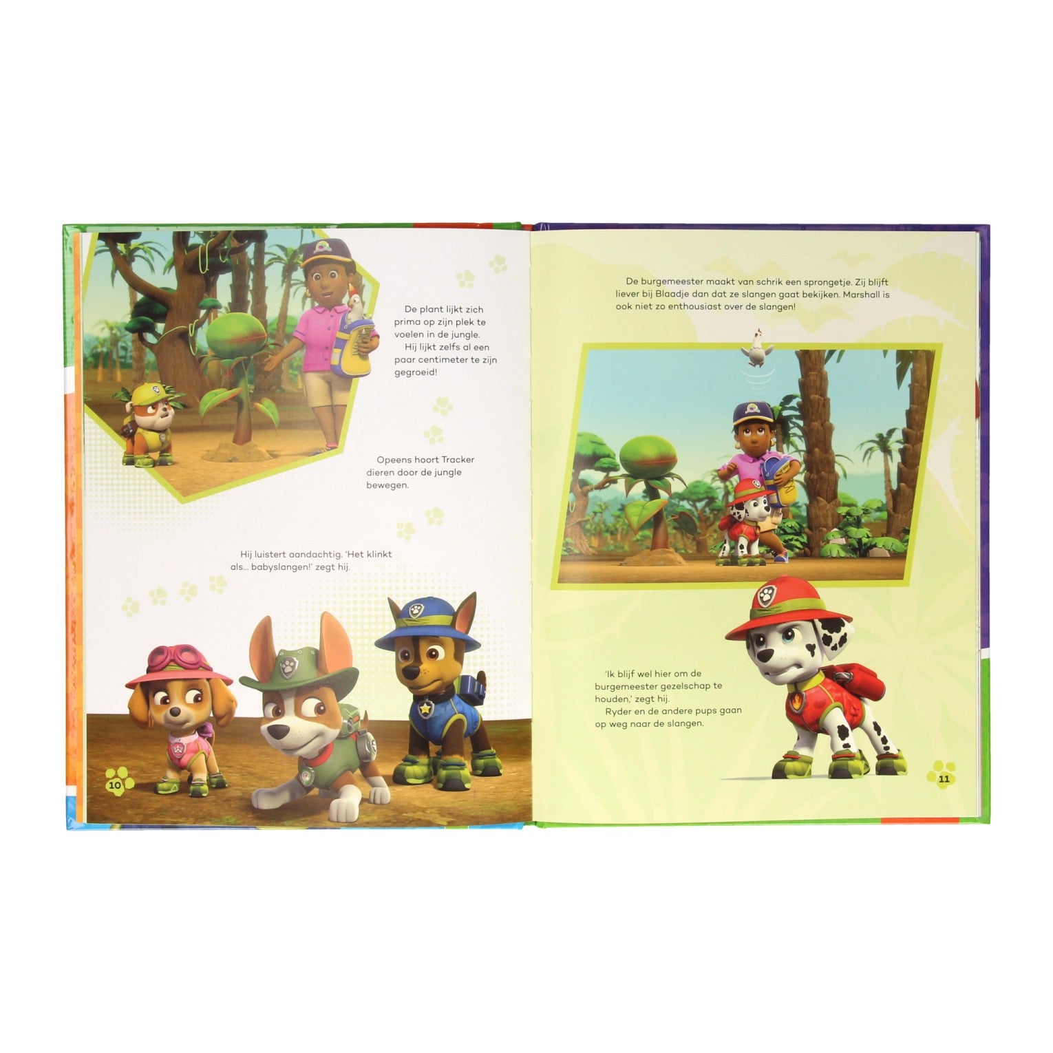 Wint Holland Voorleesboek De Pups Redden een Reuzenplant PAW Patrol