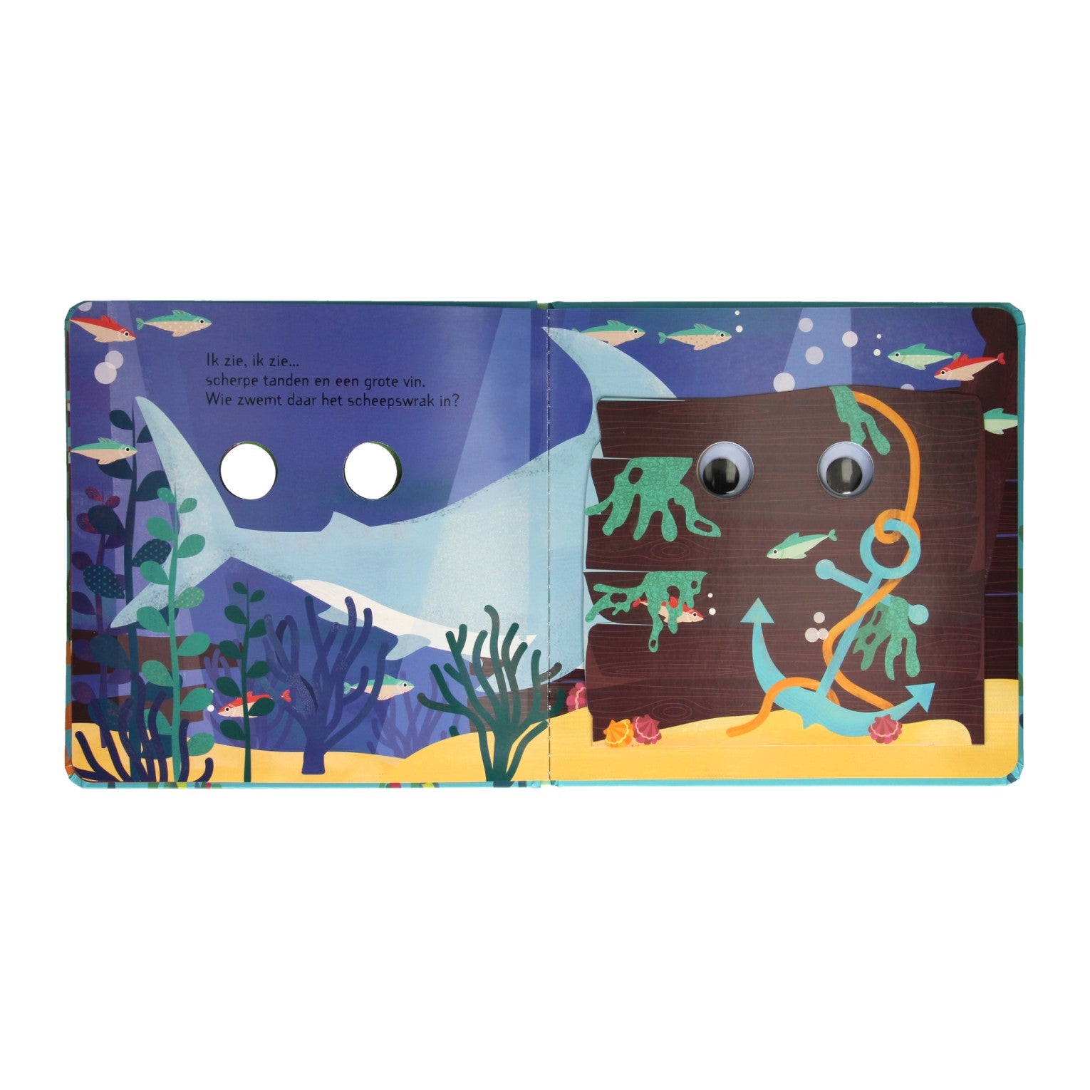 Flappenboek Ik Zie, Ik Zie In de Oceaan