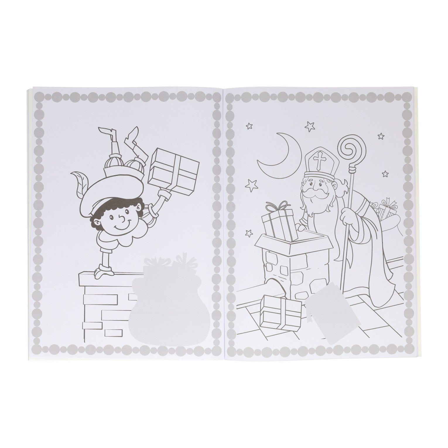 Boek specials nederland bv sinterklaas sticker- en kleurboek