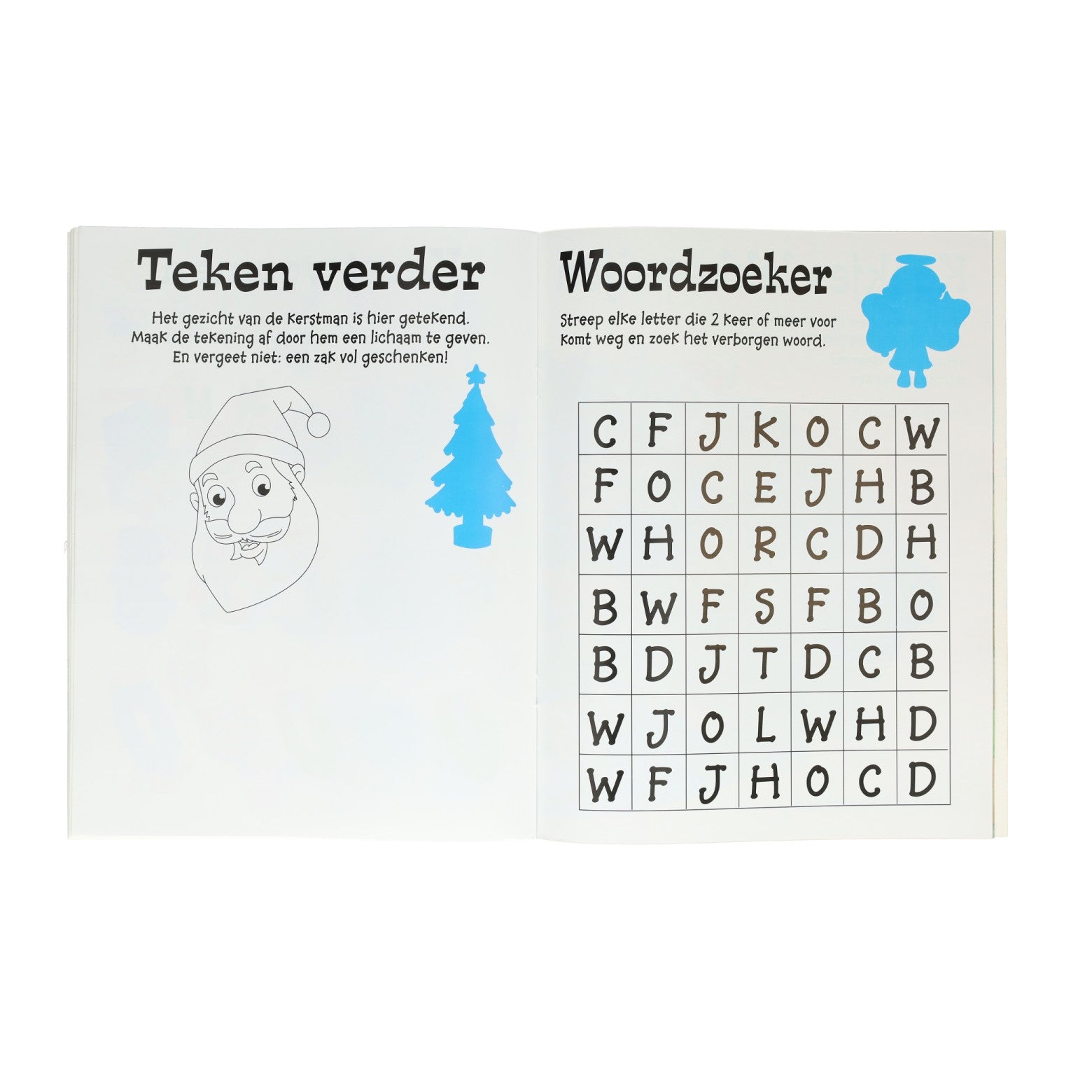Boek specials nederland bv fantastische stickers- en activiteiten kerstpret